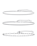 The Signature Stack: 3 Bracelets in 1 Set