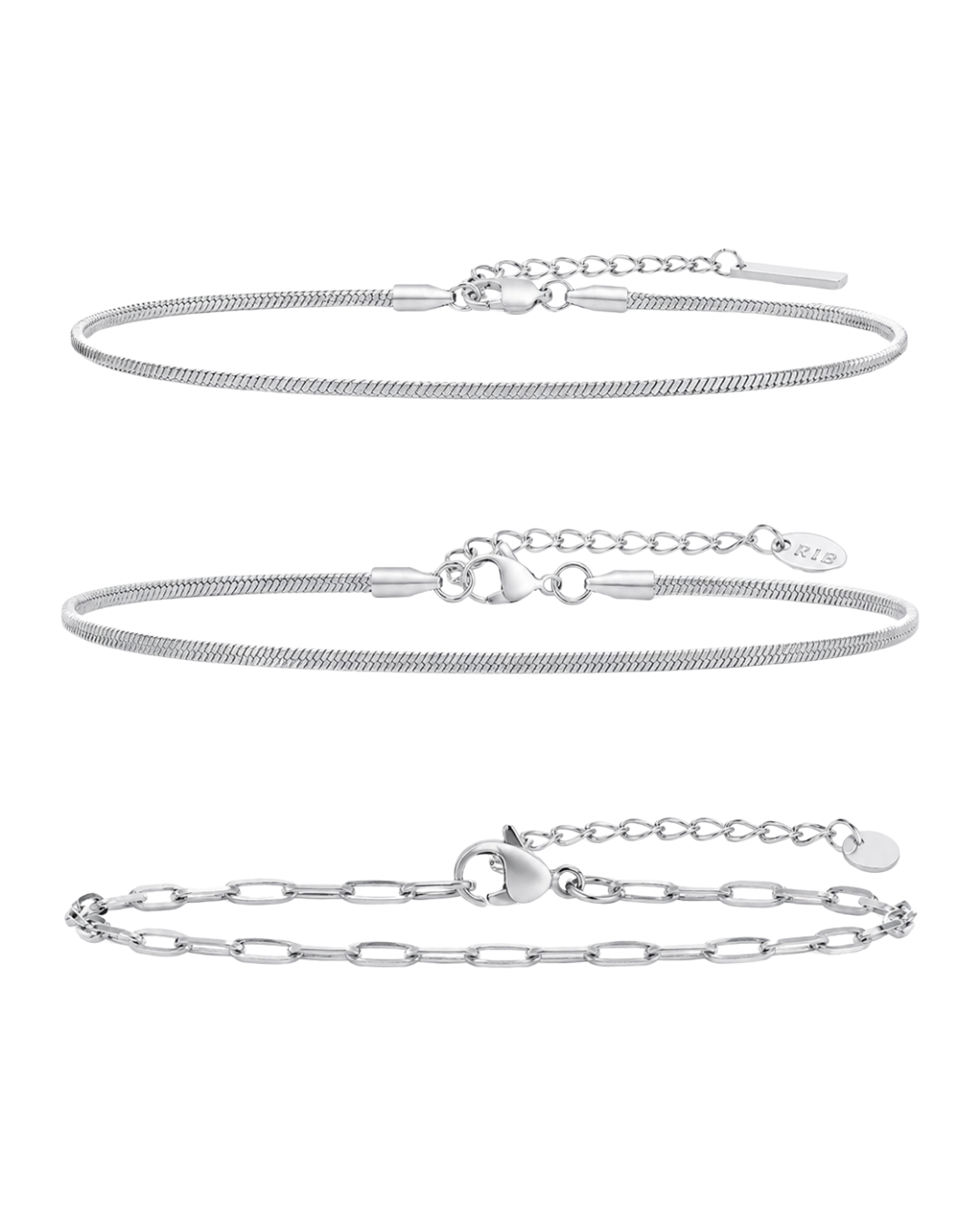 The Signature Stack: 3 Bracelets in 1 Set